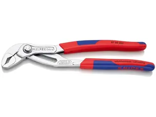 Produktfoto för Knipex 87 05 250, Polygriptång, 5 cm, 4,6 cm, Kromvanadinstål, Blå, Röd, 250 mm