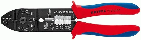 Alternativ bild 0 för Knipex 97 21 215 B SB Krympetang 230 mm