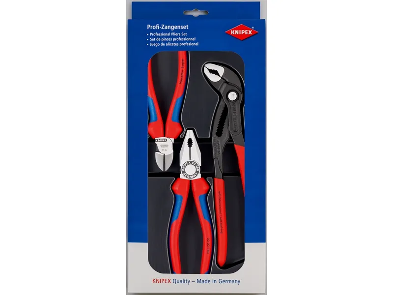 Alternativ bild 0 för KNIPEX Bestseller - Tångsats - 3 delar - i bricka