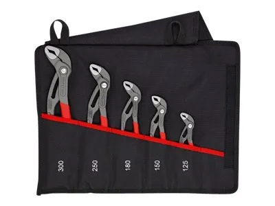 Alternativ bild 0 för KNIPEX Cobra - Tongue and groove pliers set - 5 delar - i folding bag