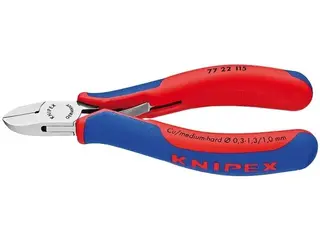 Produktfoto för KNIPEX Elektroniksidavbitare, Med ringled