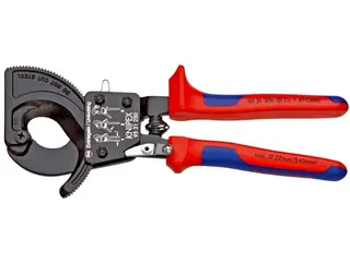 Produktfoto för KNIPEX Kabelsaxar, (spärrmekanism)