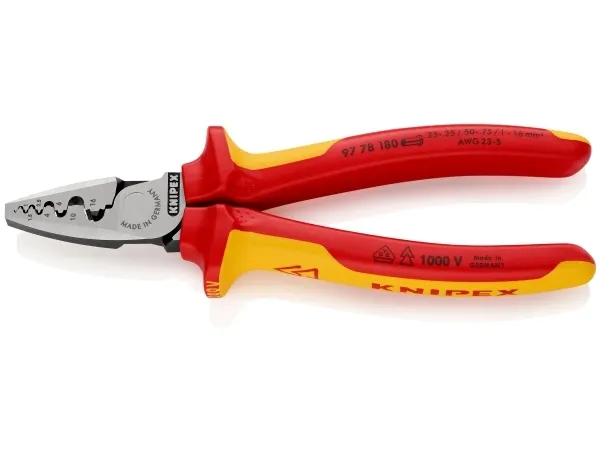 Alternativ bild 0 för KNIPEX Presstång för ändhylsor, Med dornpresstång