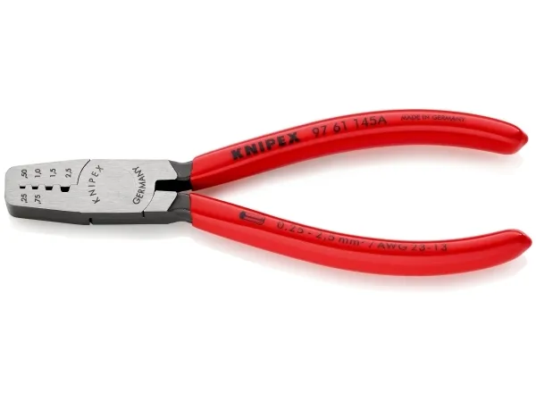 Alternativ bild 0 för KNIPEX Presstång för ändhylsor, Med parallellcrimp