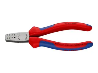 Produktfoto för KNIPEX Presstång för ändhylsor, Med parallellcrimp