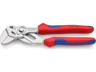 Produktfoto för KNIPEX Tångnyckel, Tång- och skruvnyckel i ett verktyg