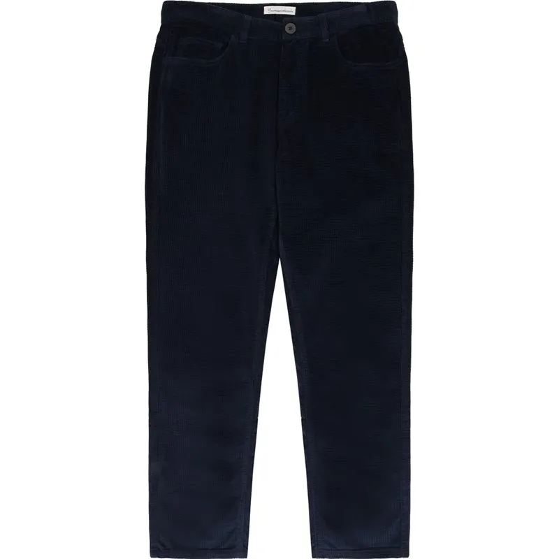 Bild 1 för KnowledgeCotton Apparel Organic Cotton Chuck 5-pocket Corduroy P Night Sky Night Sky 30/32