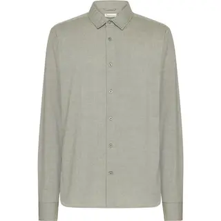 Produktfoto för KnowledgeCotton Apparel Regular Fit Light Twill Shirt Burned Olive