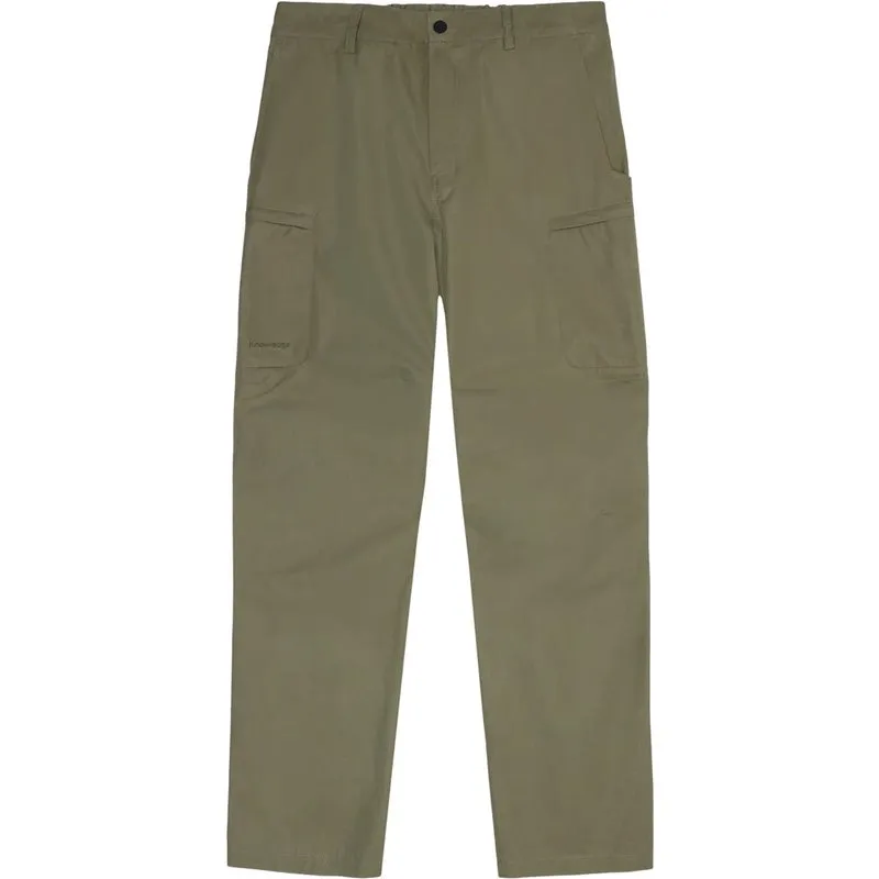 Bild 1 för KnowledgeCotton Apparel Vent Canvas 200 Classic Pants Burned Olive