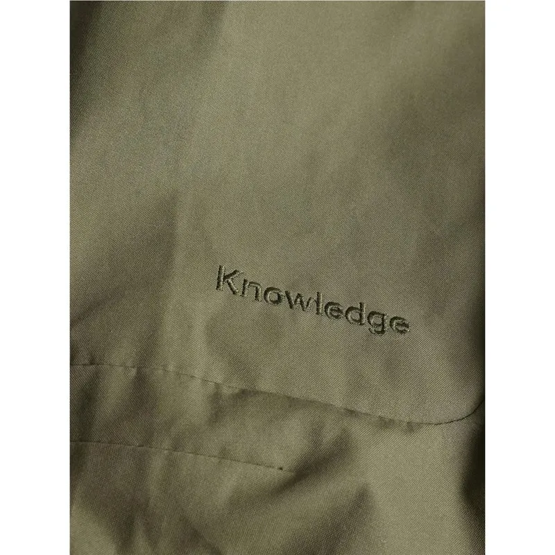 Bild 2 för KnowledgeCotton Apparel Vent Canvas 200 Classic Pants Burned Olive