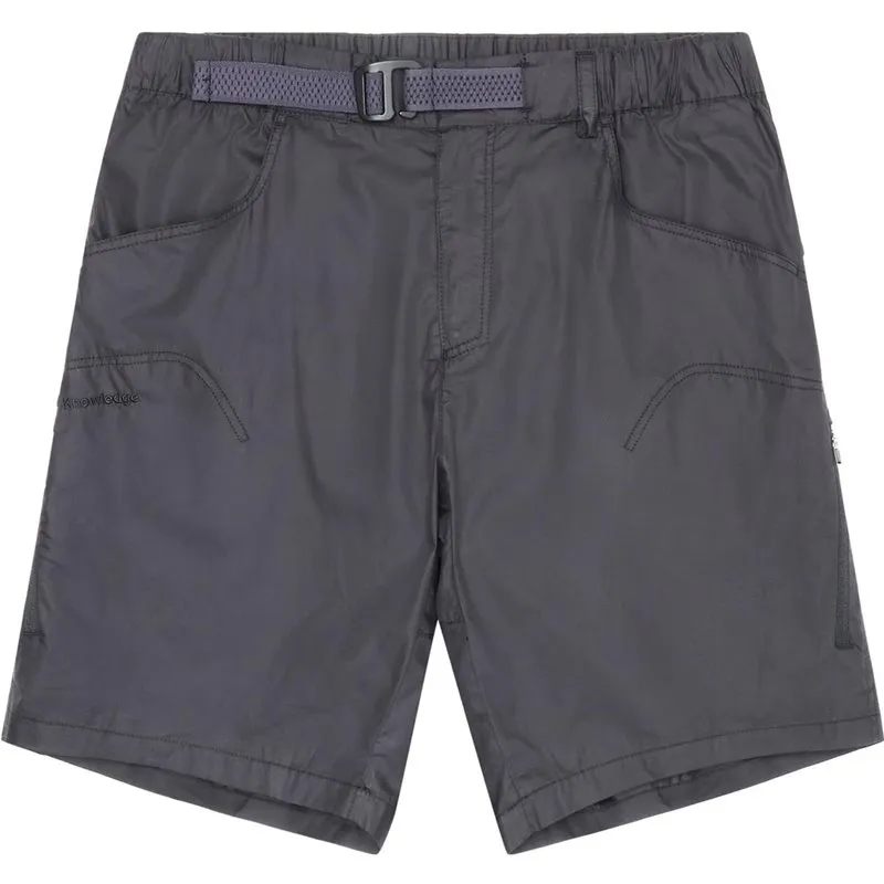Bild 1 för KnowledgeCotton Apparel Vent Ribstop 90 Lightweight Shorts Black Jet