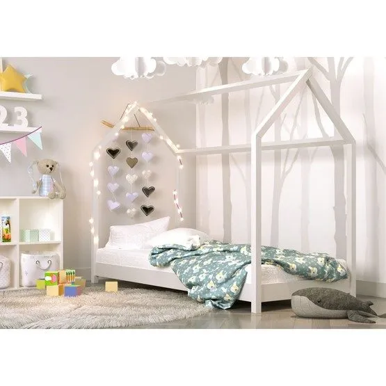 Alternativ bild 0 för Kocot Kids Barnsäng - Bella Vit - 160x80 Cm