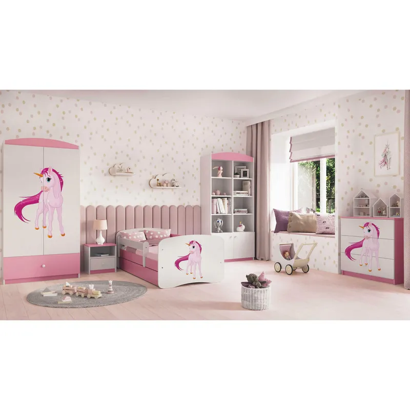 Bild 5 för Kocot Kids Byrå - Babydreams Rosa - Unicorn