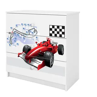Produktfoto för Kocot Kids Byrå - Babydreams Vit - Formula One