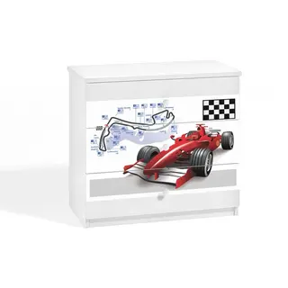 Produktfoto för Kocot Kids Byrå - Babydreams Vit - Formula One