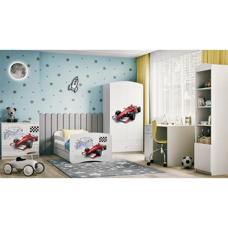 Bild 3 för Kocot Kids Byrå - Babydreams Vit - Formula One