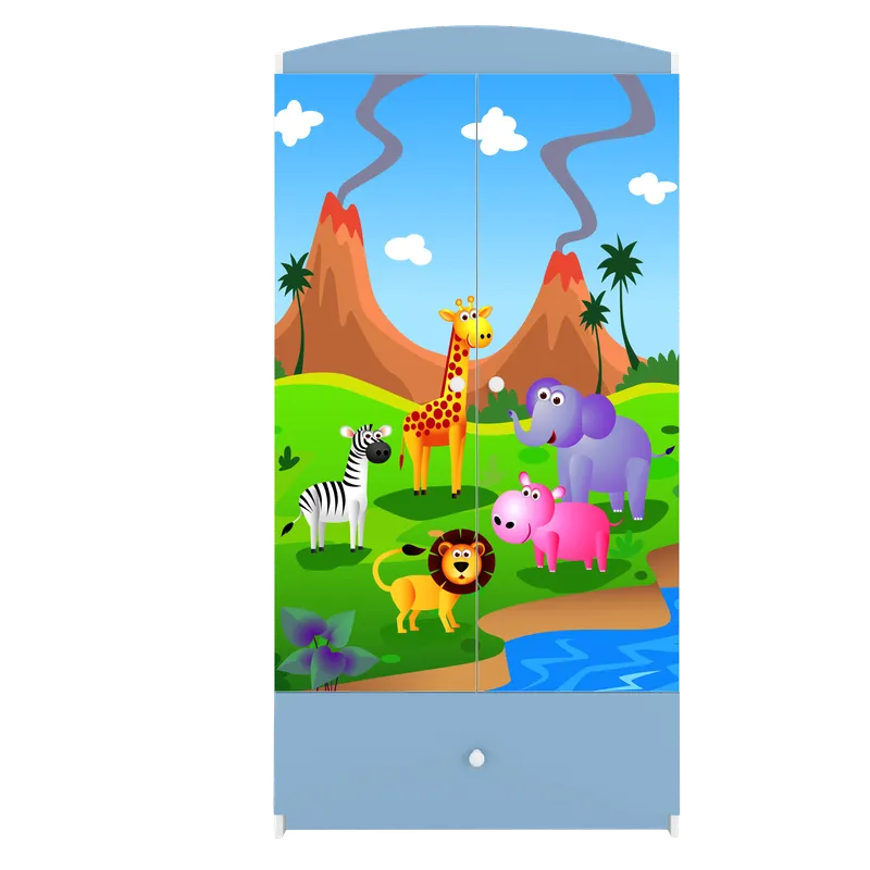 Alternativ bild 0 för Kocot Kids Garderob Babydreams Blå - Safari