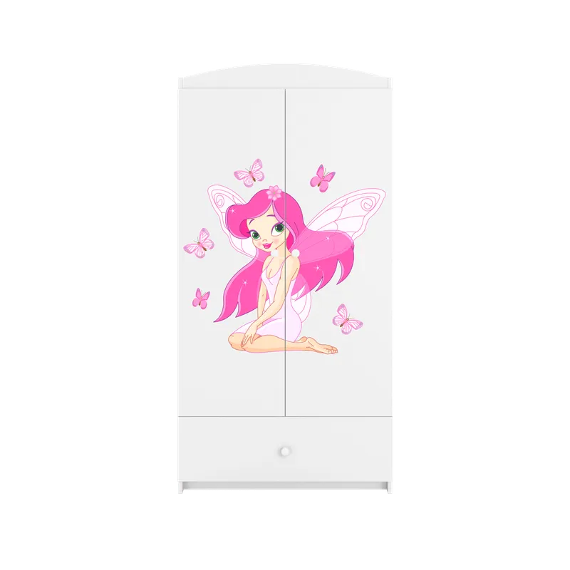 Alternativ bild 0 för Kocot Kids Garderob Babydreams Vit - Fairy With Butterflies