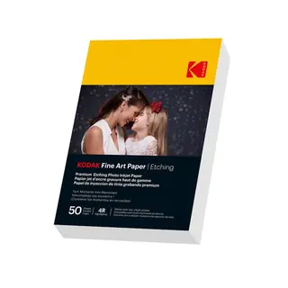 Produktfoto för KODAK 10x15cm Fine Art Paper 210g/m² 50 Sheets