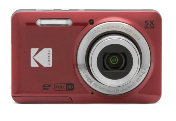 Alternativ bild 0 för KODAK Digital Camera Pixpro FZ55 CMOS 5x 16MP Red