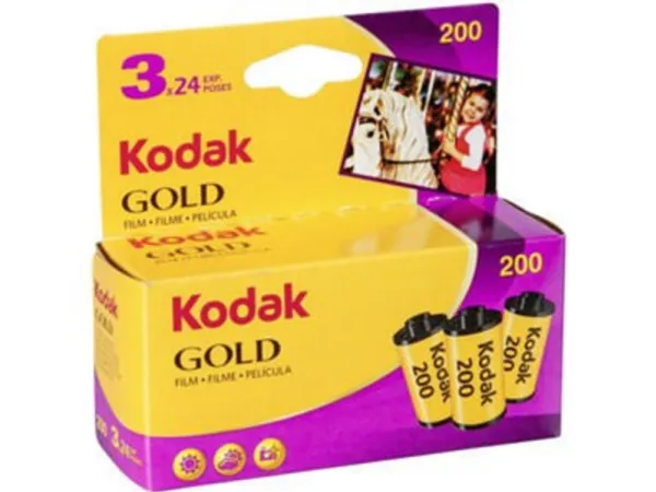 Alternativ bild 0 för Kodak Gold 200 24ex 3-pack