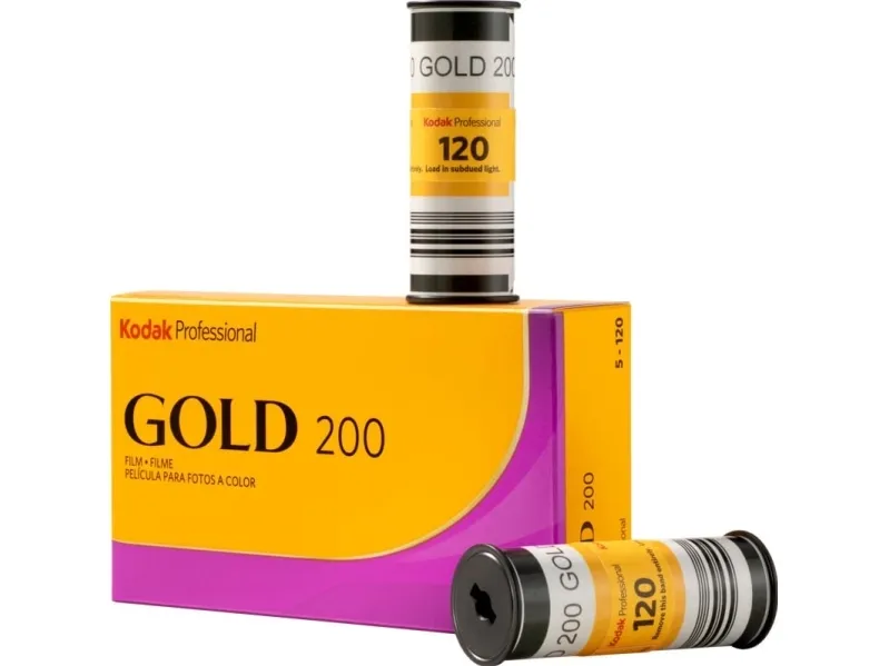 Alternativ bild 0 för Kodak Kodak Professional Gold 200 120 Film 5-pack