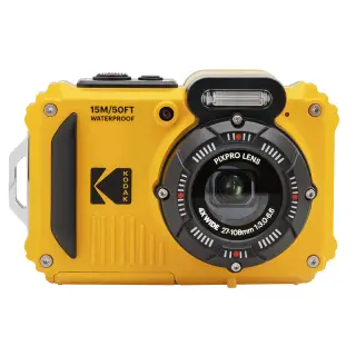 Produktfoto för Kodak PixPro, 16 MP, 1920 x 1080 pixlar, 1/2.7, BSI CMOS, 4x, Gul