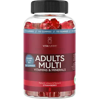 Produktfoto för Köp 2 få 30% | VitaYummy Adults Multi Strawberry 110 gummies