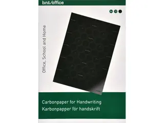 Produktfoto för Kolsyrepapper A4 10-pack Svart