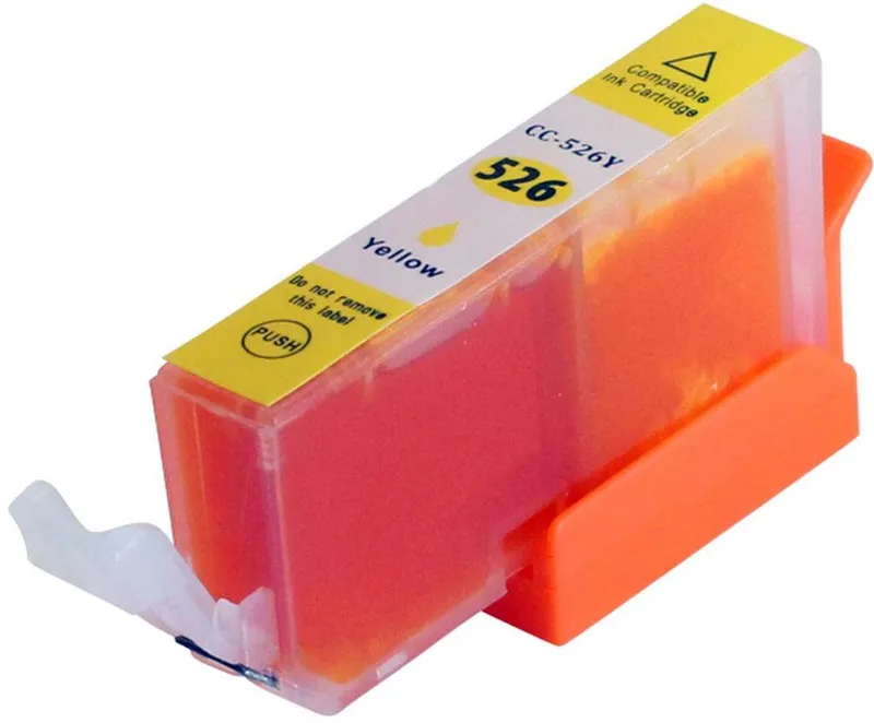 Alternativ bild 0 för Kompatibel med CLI-526Y Bläckpatron gul för Canon