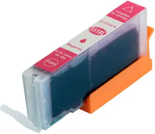 Produktfoto för Kompatibel med CLI-551M Bläckpatron magenta för Canon