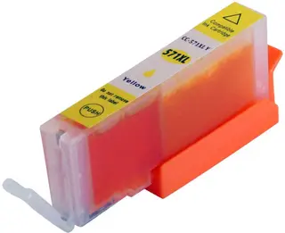 Produktfoto för Kompatibel med CLI-571Y Bläckpatron gul för Canon