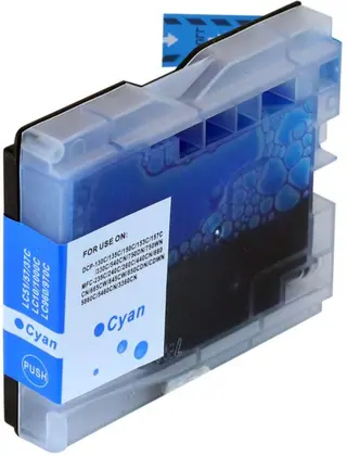 Produktfoto för Kompatibel med LC1000C Bläckpatron cyan för Brother