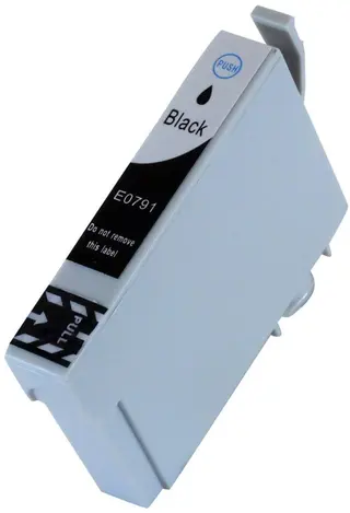 Produktfoto för Kompatibel med T0791 Bläckpatron svart för Epson