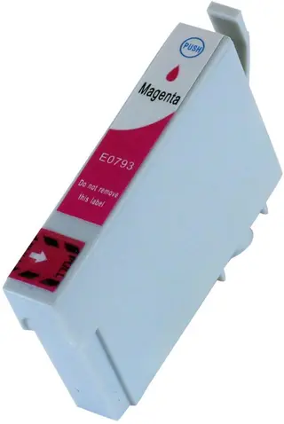 Produktfoto för Kompatibel med T0793 Bläckpatron magenta för Epson
