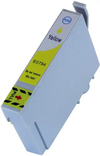 Produktfoto för Kompatibel med T0794 Bläckpatron gul för Epson