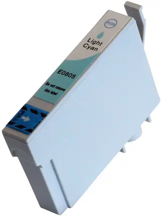 Produktfoto för Kompatibel med T0805 Bläckpatron light cyan för Epson