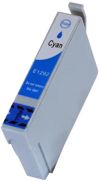 Produktfoto för Kompatibel med T1292 Bläckpatron cyan för Epson