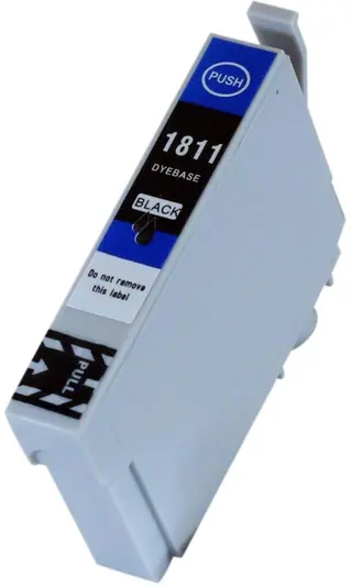 Produktfoto för Kompatibel med T1811 Bläckpatron svart för Epson