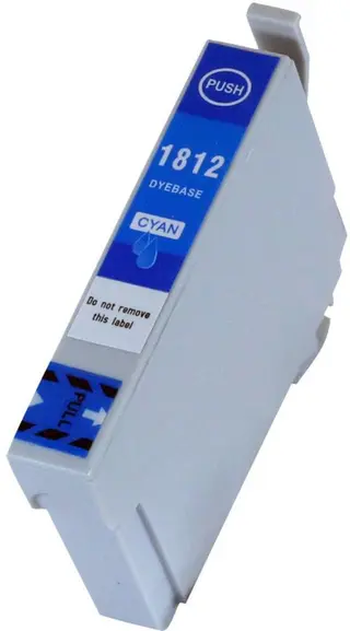Produktfoto för Kompatibel med T1812 Bläckpatron cyan för Epson