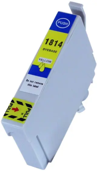 Produktfoto för Kompatibel med T1814 Bläckpatron gul för Epson
