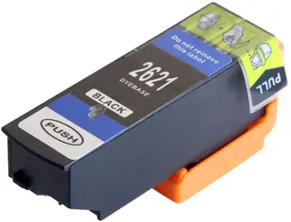 Produktfoto för Kompatibel med T2621 (26XL) Bläckpatron svart för Epson