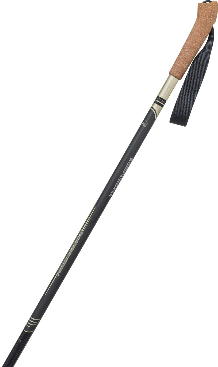 Bild 1 för Komperdell Backcountry 1 STG Black/Gold Turskidstavar, 145 CM