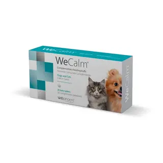 Produktfoto för Kompletteringsfoder Wepharm WeCalm tabletter 30 st