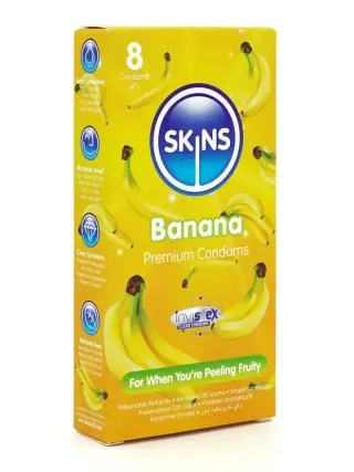 Produktfoto för Kondomer med Banansmak 12-pack