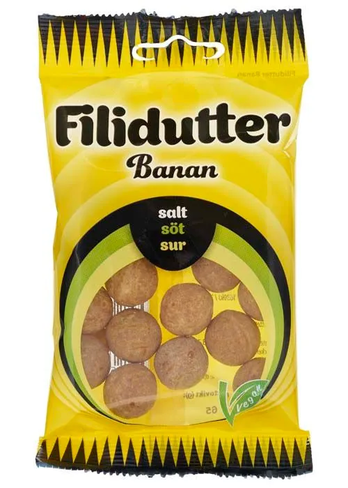 Alternativ bild 0 för konfekta 3 x Filidutter Lakrits Banan