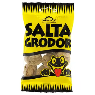 Produktfoto för konfekta 3 x Godis Salta Grodor