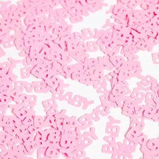 Produktfoto för Konfetti Rosa "BABY" 14g