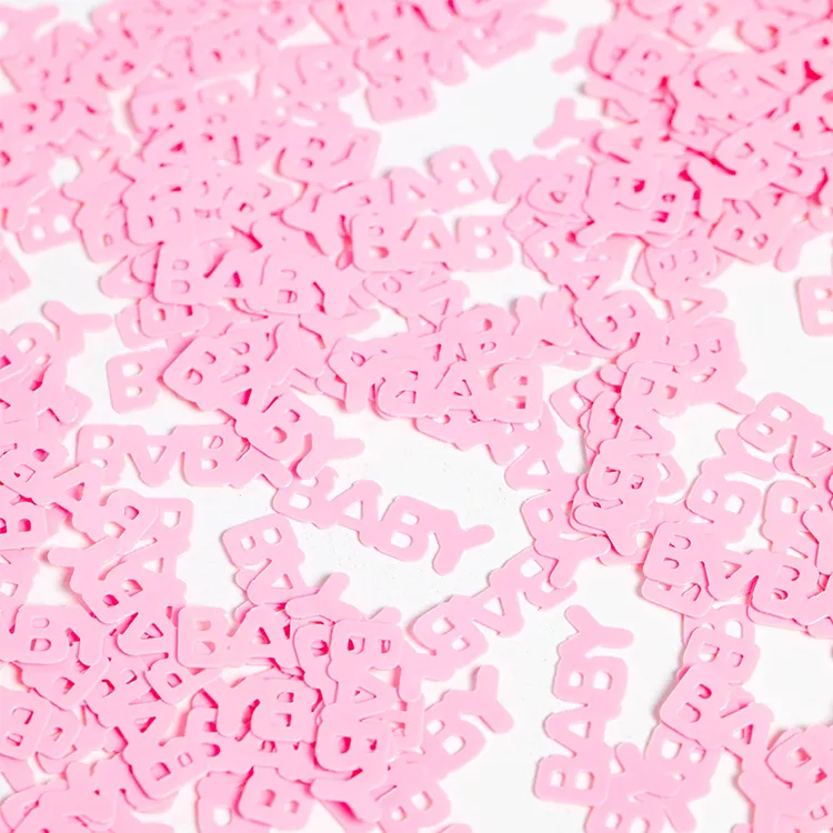 Alternativ bild 0 för Konfetti Rosa "BABY" 14g