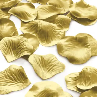 Produktfoto för Konfetti Rosenblad Guld 100st